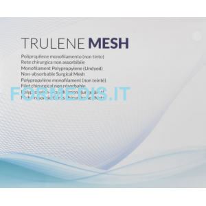 TRULENE RETE CHIRURGICA NON ASSORBIBILE 30 x 30 cm - blu